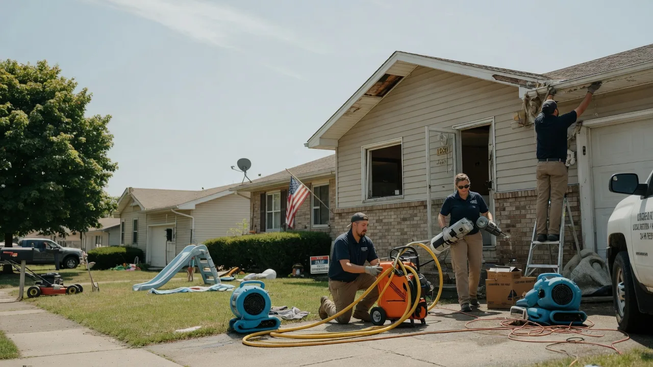 Water Damage Restoration in Fairmount, IN near me